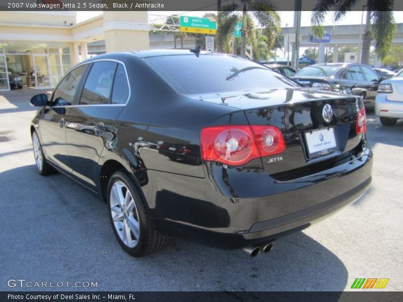 Black / Anthracite 2007 Volkswagen Jetta 2.5 Sedan