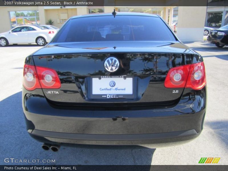 Black / Anthracite 2007 Volkswagen Jetta 2.5 Sedan