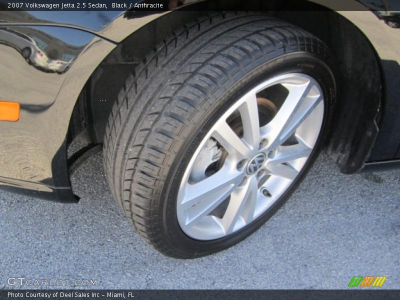 Black / Anthracite 2007 Volkswagen Jetta 2.5 Sedan