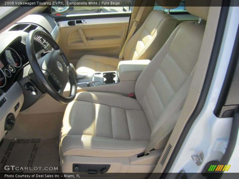 Campanella White / Pure Beige 2008 Volkswagen Touareg 2 VR6