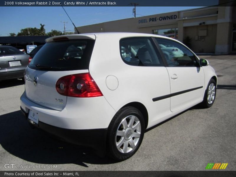 Candy White / Anthracite Black 2008 Volkswagen Rabbit 2 Door