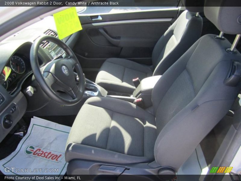 Candy White / Anthracite Black 2008 Volkswagen Rabbit 2 Door