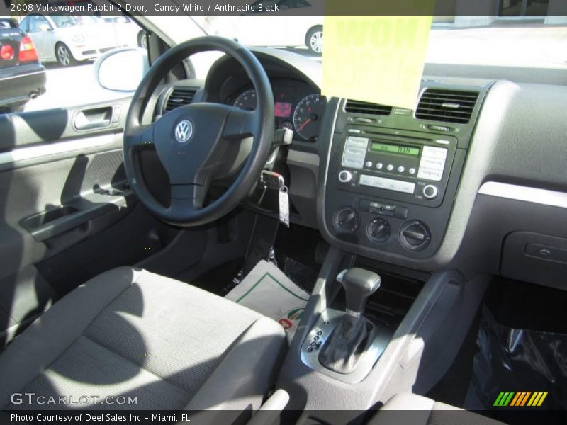 Candy White / Anthracite Black 2008 Volkswagen Rabbit 2 Door