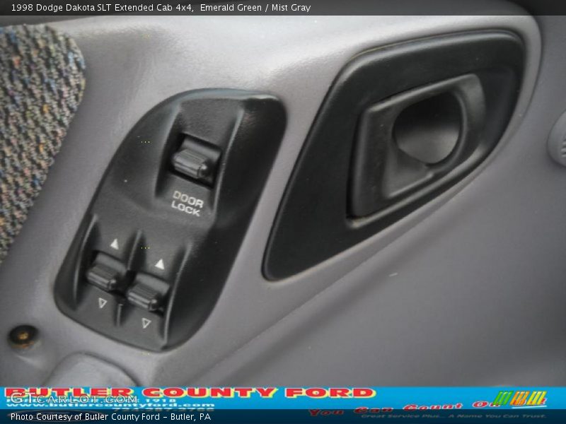 Emerald Green / Mist Gray 1998 Dodge Dakota SLT Extended Cab 4x4