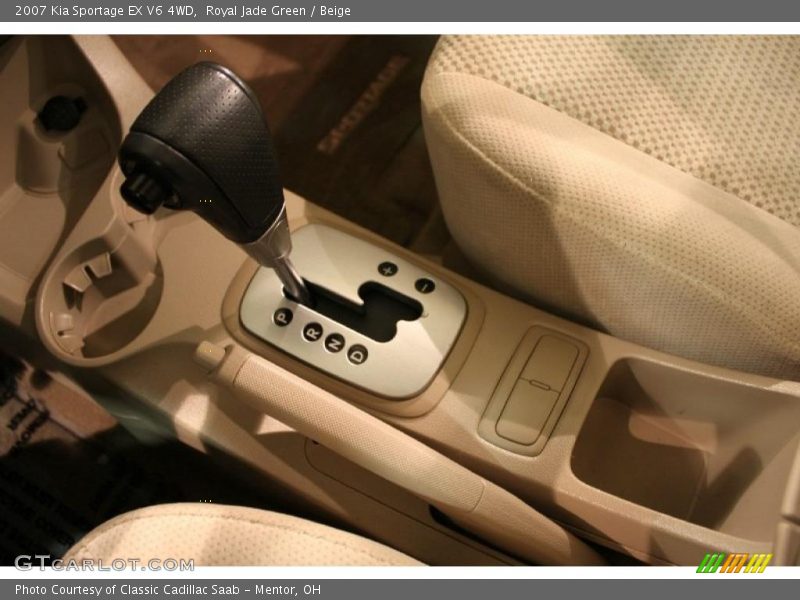 Royal Jade Green / Beige 2007 Kia Sportage EX V6 4WD