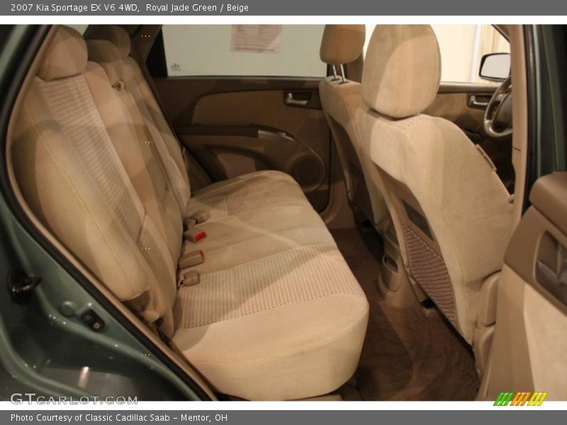 Royal Jade Green / Beige 2007 Kia Sportage EX V6 4WD