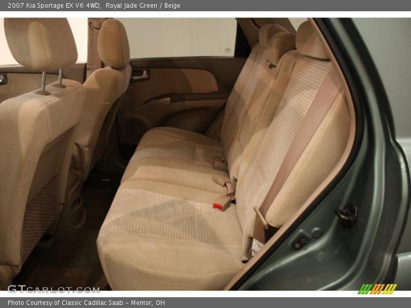 Royal Jade Green / Beige 2007 Kia Sportage EX V6 4WD