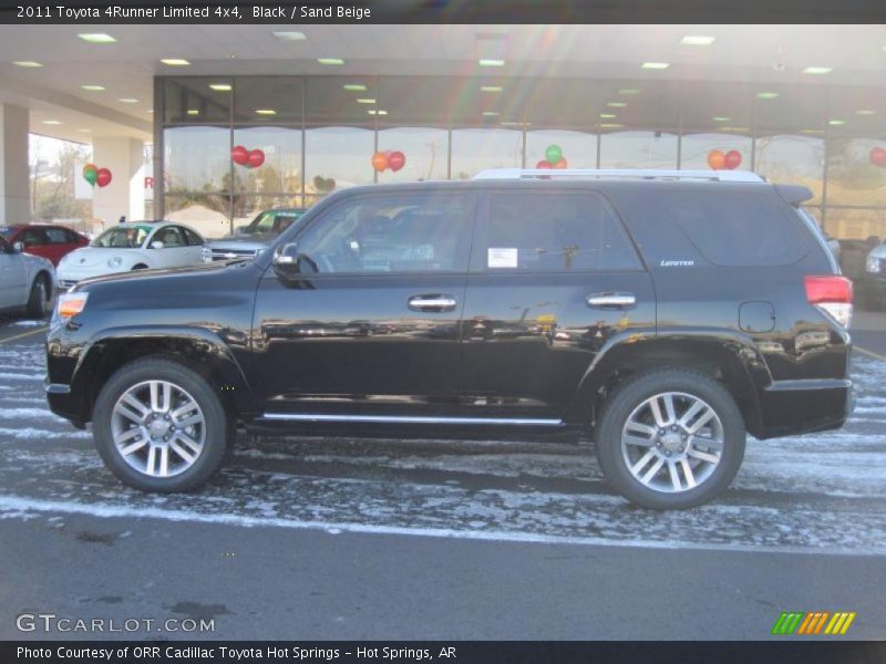 Black / Sand Beige 2011 Toyota 4Runner Limited 4x4