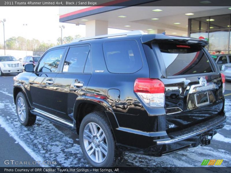 Black / Sand Beige 2011 Toyota 4Runner Limited 4x4
