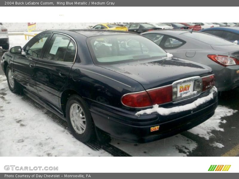 Ming Blue Metallic / Medium Gray 2004 Buick LeSabre Custom