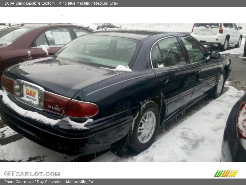 Ming Blue Metallic / Medium Gray 2004 Buick LeSabre Custom