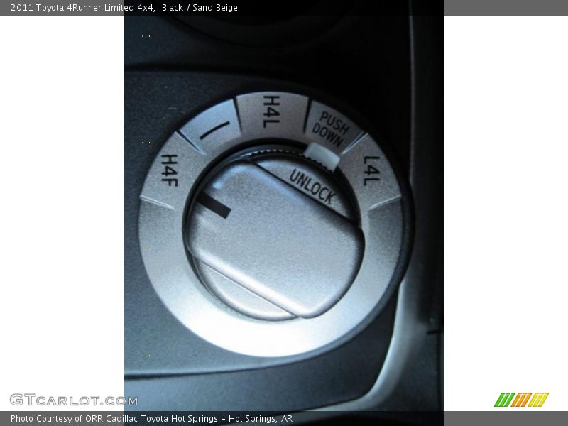 Black / Sand Beige 2011 Toyota 4Runner Limited 4x4
