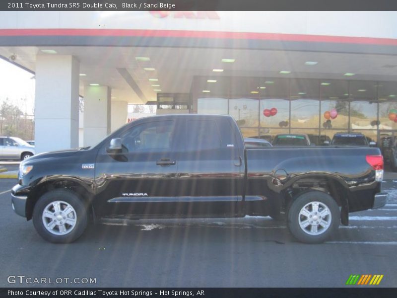 Black / Sand Beige 2011 Toyota Tundra SR5 Double Cab