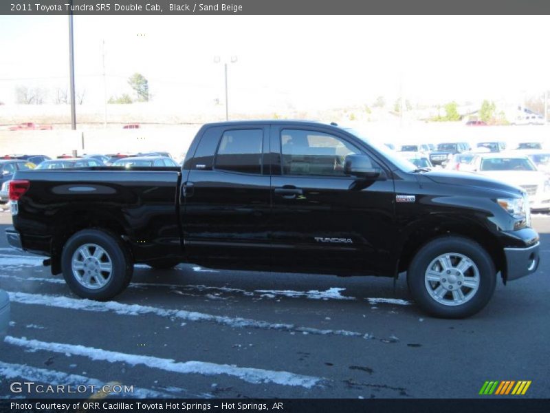 Black / Sand Beige 2011 Toyota Tundra SR5 Double Cab