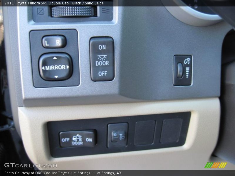 Black / Sand Beige 2011 Toyota Tundra SR5 Double Cab