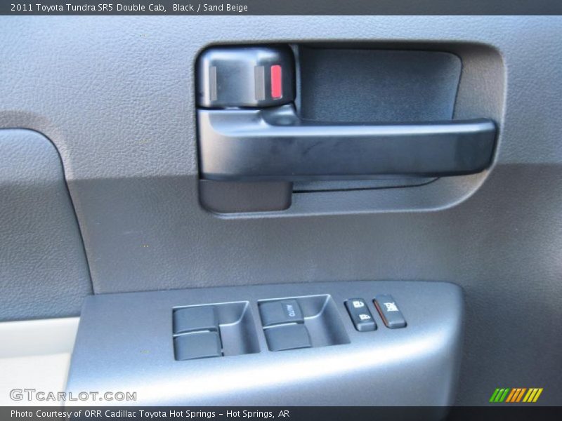 Black / Sand Beige 2011 Toyota Tundra SR5 Double Cab