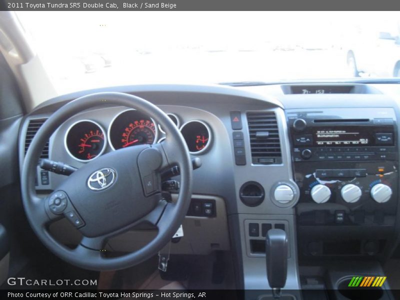 Black / Sand Beige 2011 Toyota Tundra SR5 Double Cab