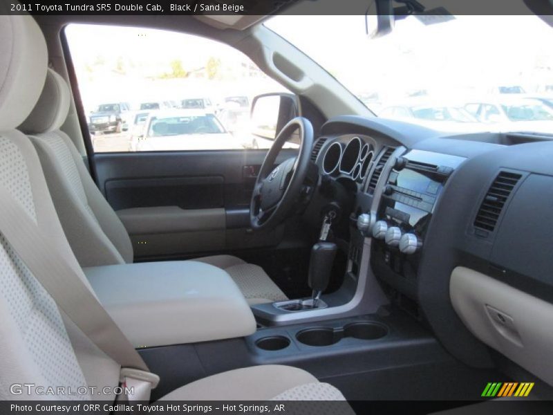 Black / Sand Beige 2011 Toyota Tundra SR5 Double Cab