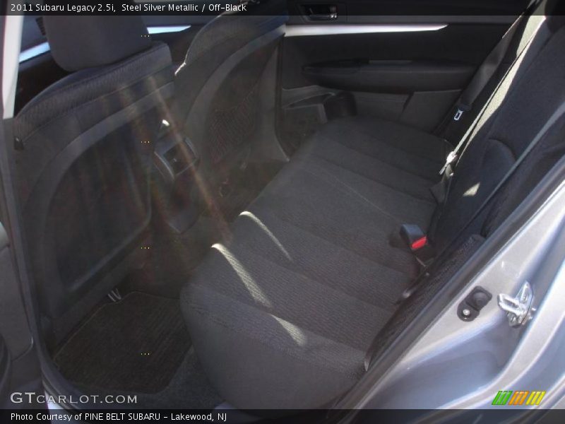 Steel Silver Metallic / Off-Black 2011 Subaru Legacy 2.5i