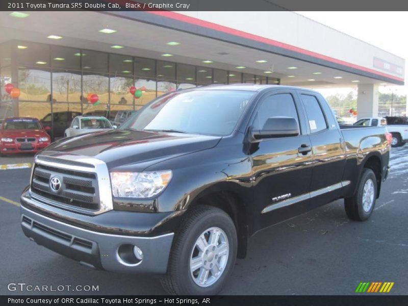 Black / Graphite Gray 2011 Toyota Tundra SR5 Double Cab