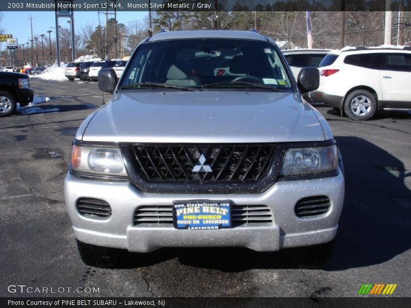 Munich Silver Metallic / Gray 2003 Mitsubishi Montero Sport LS 4x4