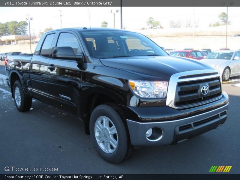Black / Graphite Gray 2011 Toyota Tundra SR5 Double Cab