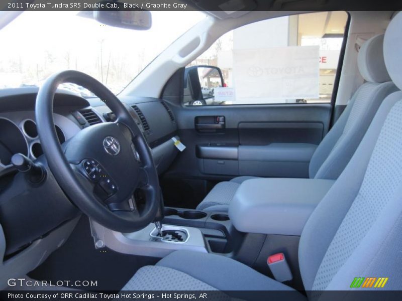 Black / Graphite Gray 2011 Toyota Tundra SR5 Double Cab