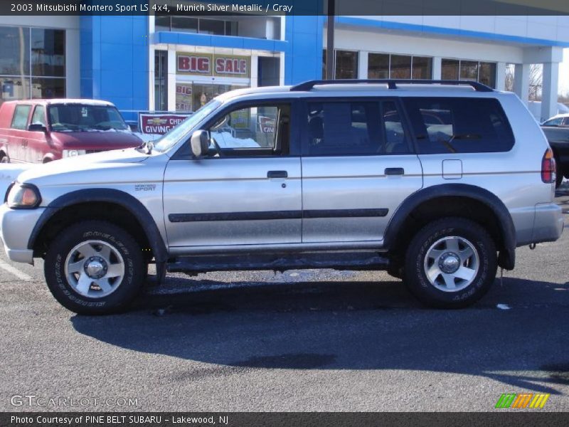 Munich Silver Metallic / Gray 2003 Mitsubishi Montero Sport LS 4x4