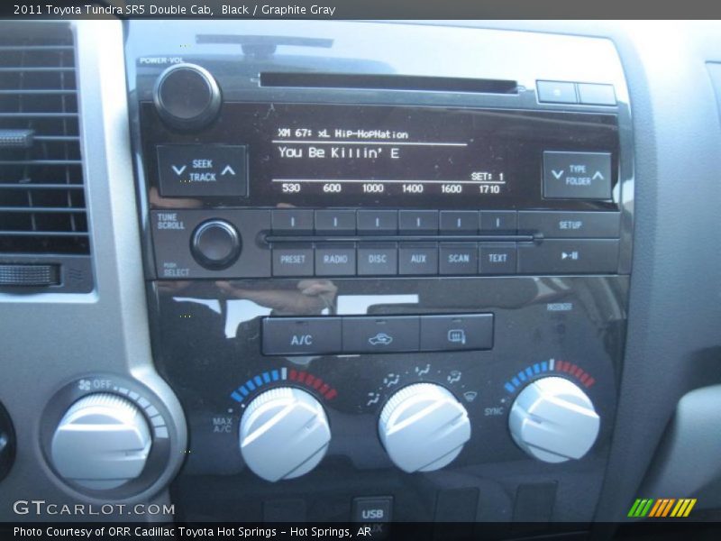 Black / Graphite Gray 2011 Toyota Tundra SR5 Double Cab