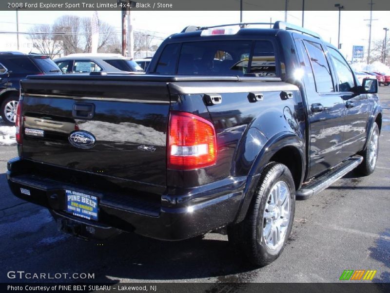 Black / Stone 2008 Ford Explorer Sport Trac Limited 4x4