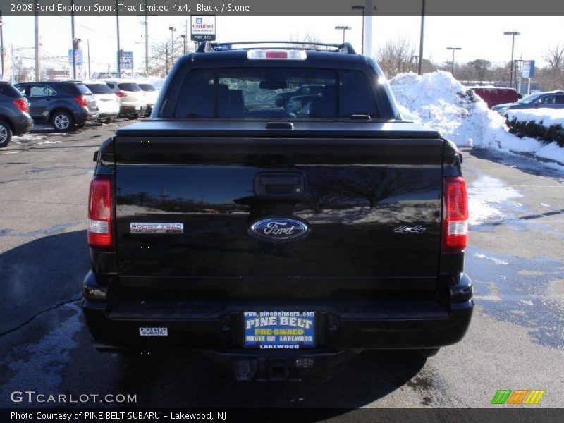 Black / Stone 2008 Ford Explorer Sport Trac Limited 4x4