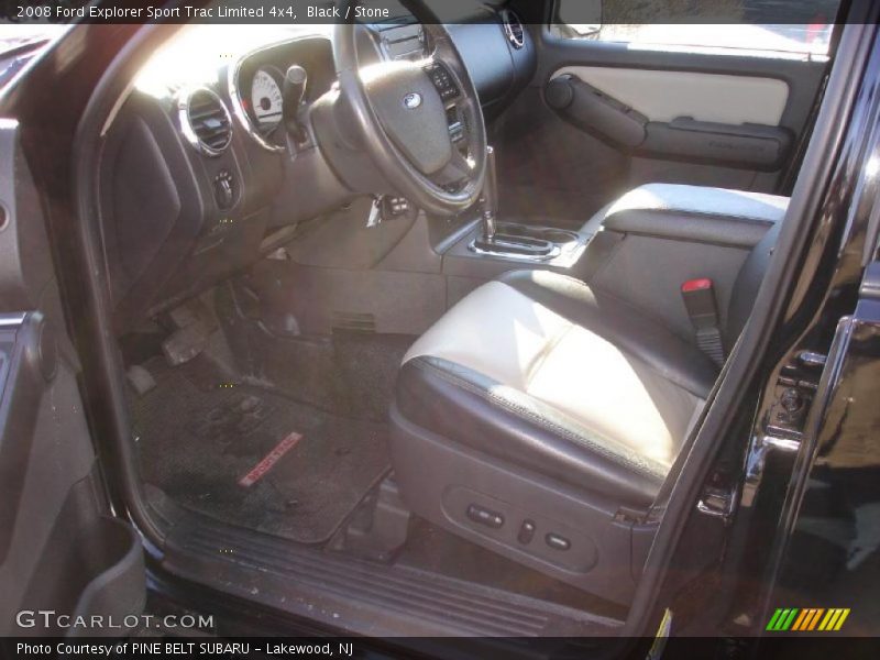 Black / Stone 2008 Ford Explorer Sport Trac Limited 4x4