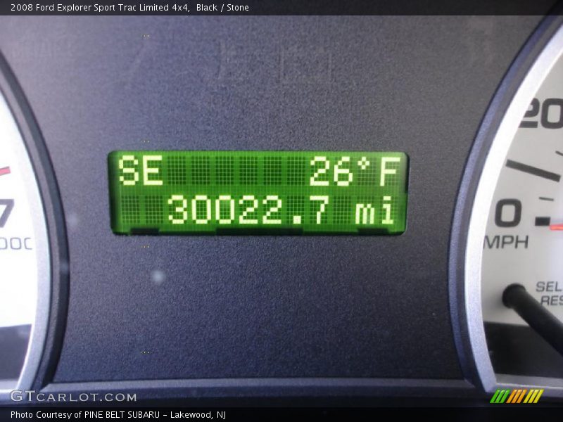 Black / Stone 2008 Ford Explorer Sport Trac Limited 4x4