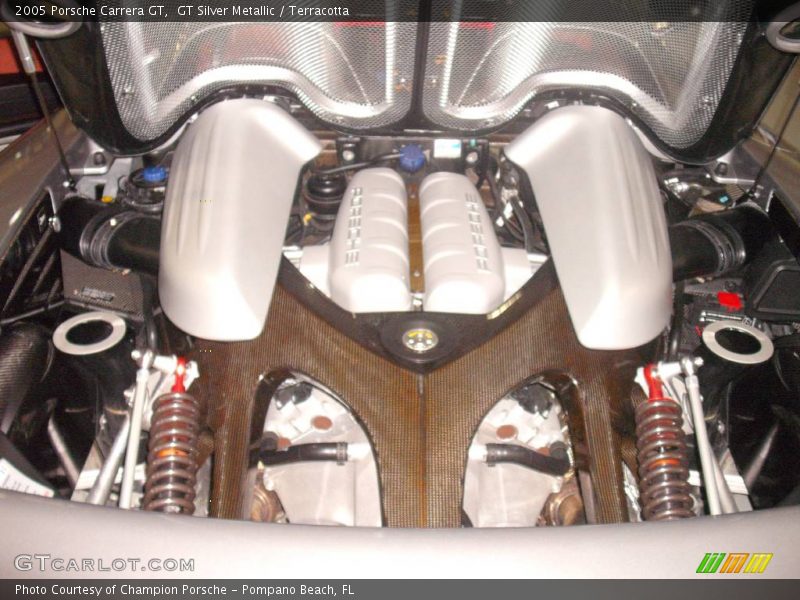  2005 Carrera GT  Engine - 5.7 Liter DOHC 40-Valve Variocam V10