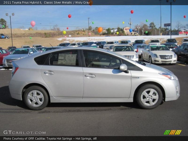  2011 Prius Hybrid II Classic Silver Metallic