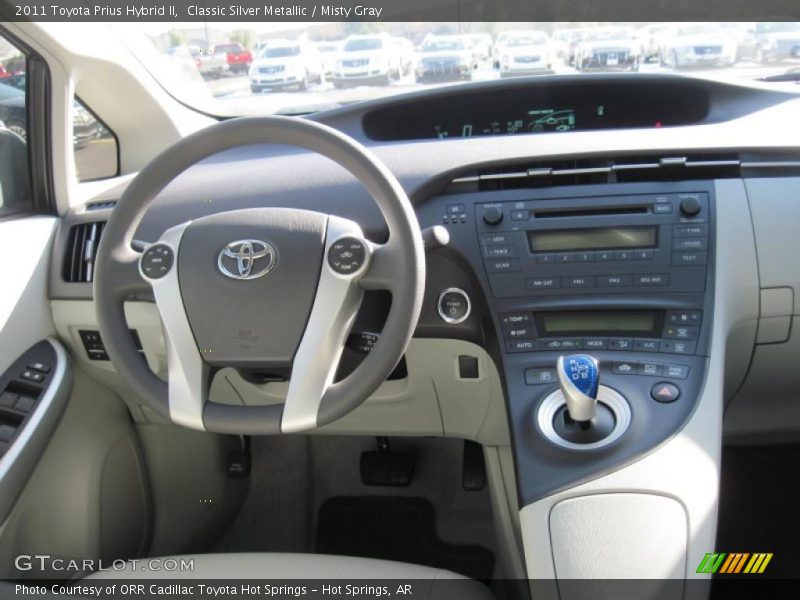 Dashboard of 2011 Prius Hybrid II