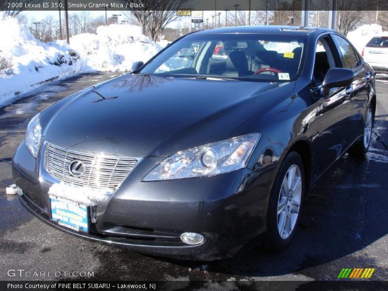 Smoky Granite Mica / Black 2008 Lexus ES 350