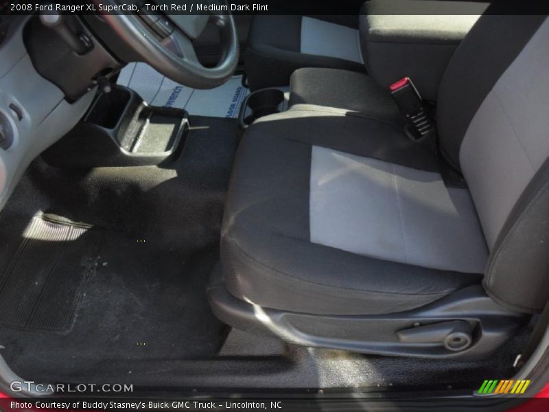 Torch Red / Medium Dark Flint 2008 Ford Ranger XL SuperCab