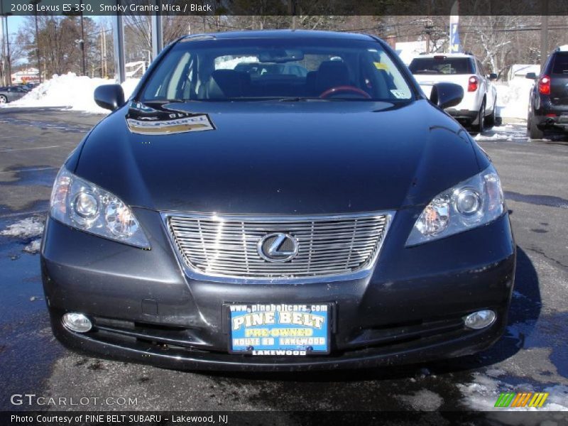 Smoky Granite Mica / Black 2008 Lexus ES 350