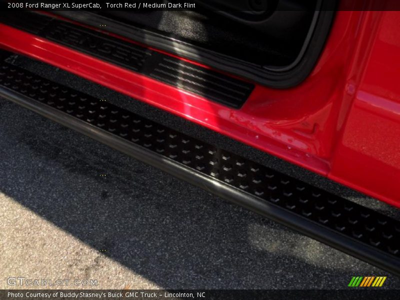 Torch Red / Medium Dark Flint 2008 Ford Ranger XL SuperCab
