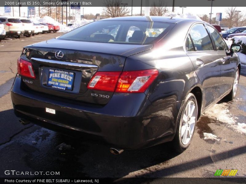 Smoky Granite Mica / Black 2008 Lexus ES 350