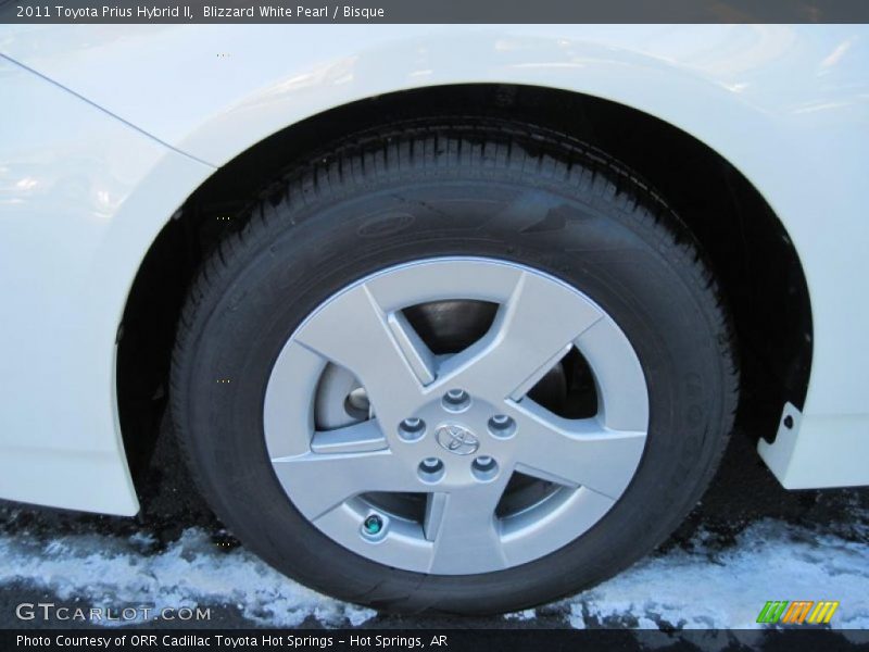 Blizzard White Pearl / Bisque 2011 Toyota Prius Hybrid II