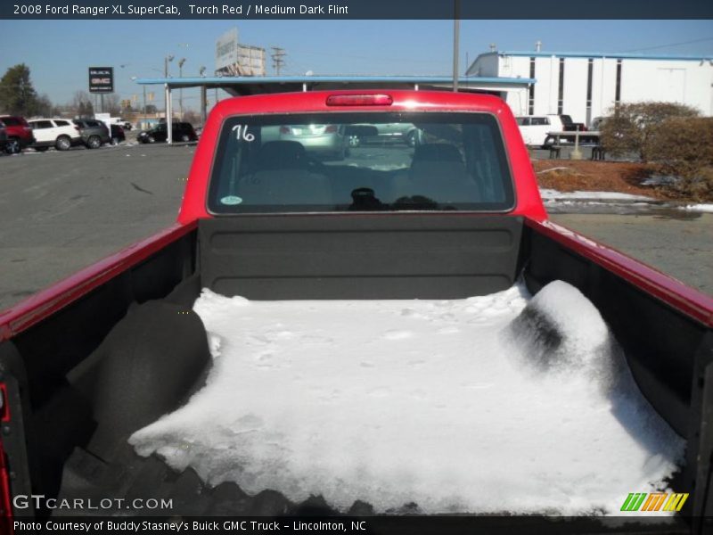 Torch Red / Medium Dark Flint 2008 Ford Ranger XL SuperCab