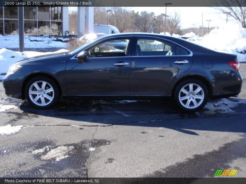 Smoky Granite Mica / Black 2008 Lexus ES 350