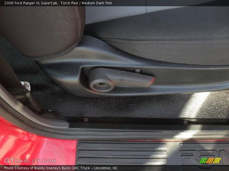 Torch Red / Medium Dark Flint 2008 Ford Ranger XL SuperCab
