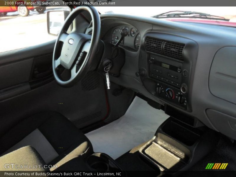 Torch Red / Medium Dark Flint 2008 Ford Ranger XL SuperCab