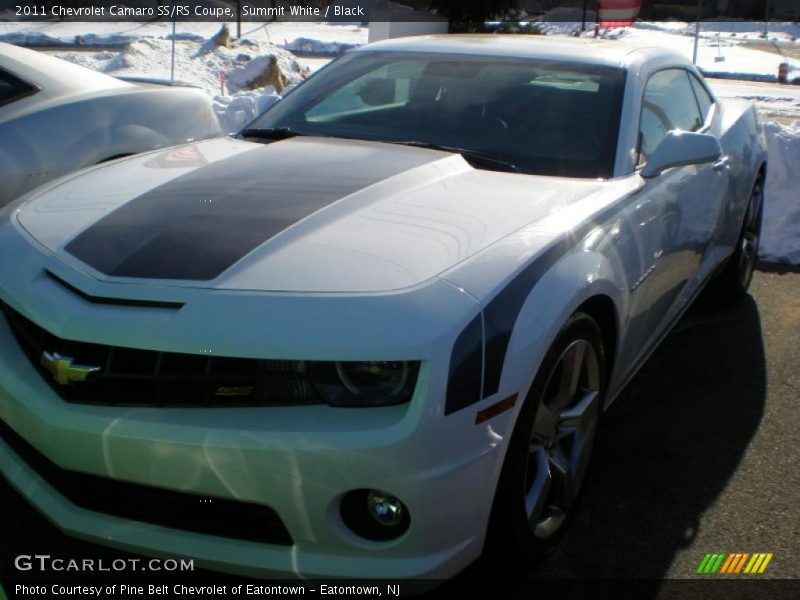 Summit White / Black 2011 Chevrolet Camaro SS/RS Coupe