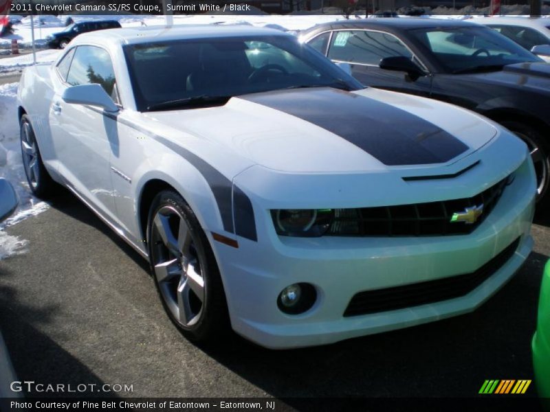 Summit White / Black 2011 Chevrolet Camaro SS/RS Coupe