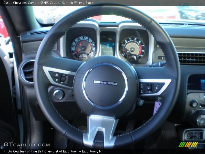 Summit White / Black 2011 Chevrolet Camaro SS/RS Coupe