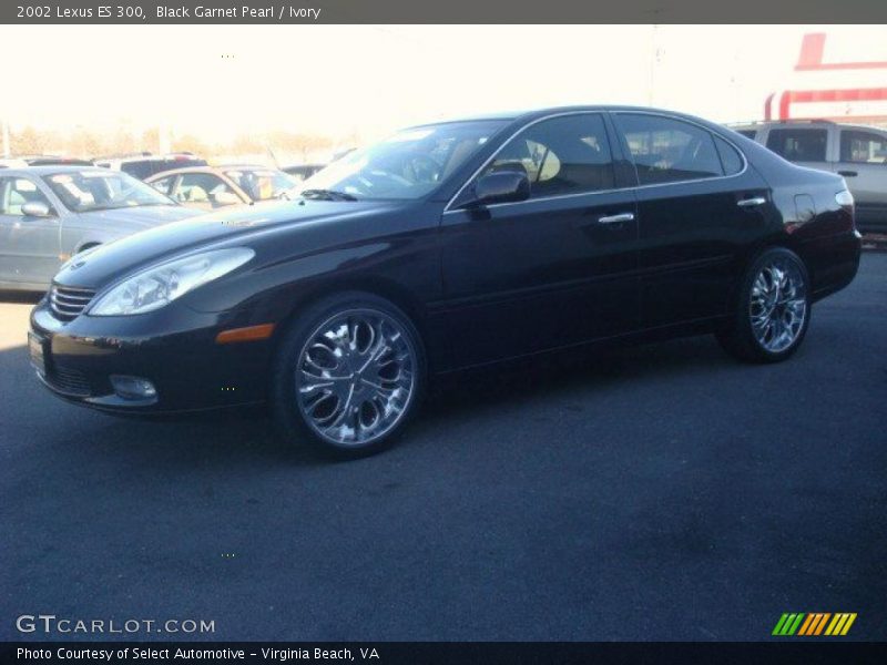 Black Garnet Pearl / Ivory 2002 Lexus ES 300